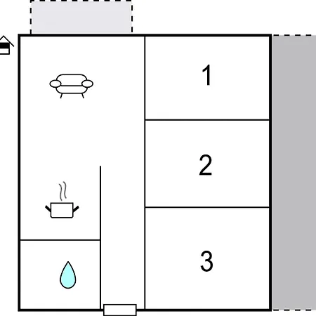 Gorgeous In With Kitchen Apartment *